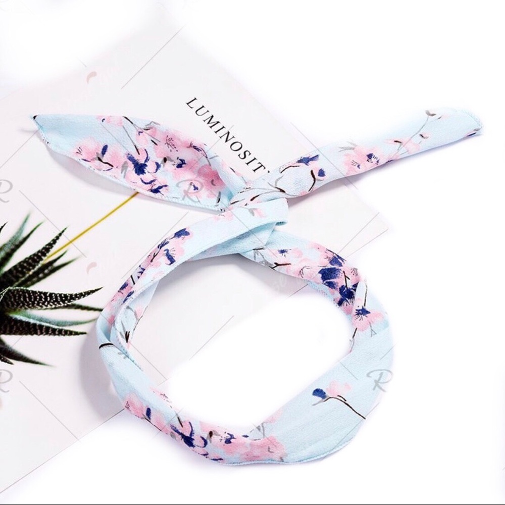 Floral Tie Knot Headband × 3X HP
